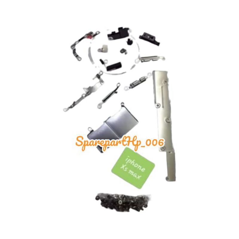 PLAT SET IPHONE XS MAX  PLAT TUTUP BELAKANG MESIN HP IPHONE PLUS BAUT ORI