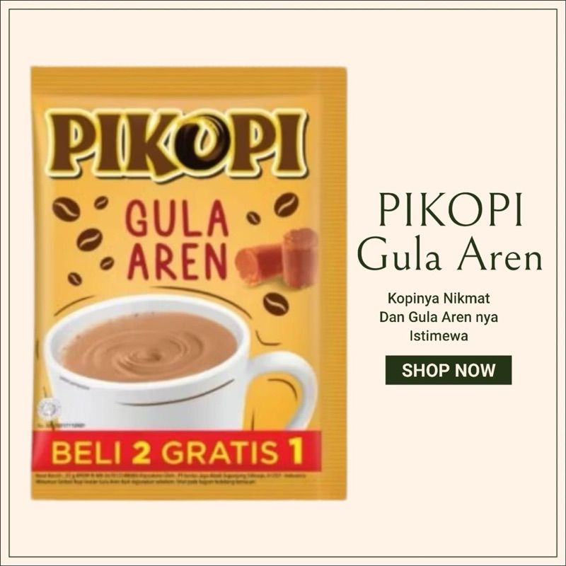 

Pikopi Gula Aren 1Sacher Dalam 1Renteng