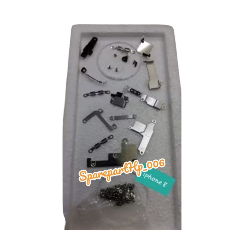 PLAT SET IPHONE 8  PLAT TUTUP BELAKANG MESIN HP IPHONE PLUS BAUT ORI