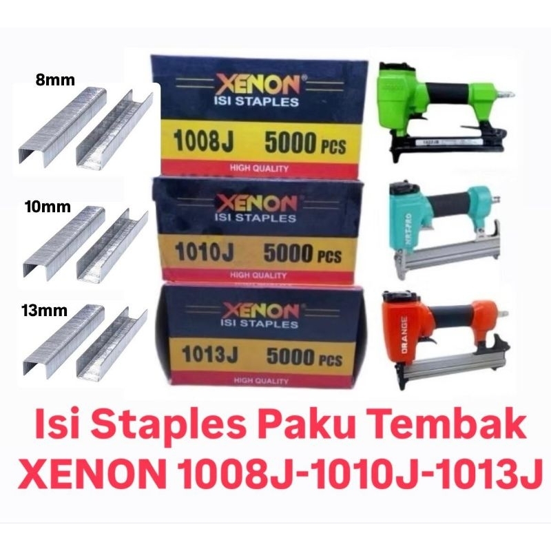 

isi staples paku tembak xenon 1008j 1010j 1013j