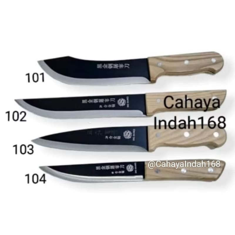 Pisau Pisu Multifungsi Pisow Kurban Peso Anti Karat Cacah Tulang Super Tajam Golok Tajem Tajam Stain