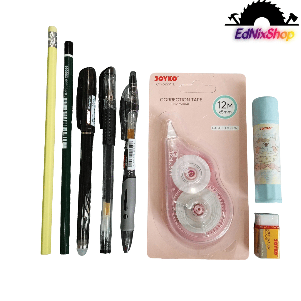 

Alat Tulis Set Perlengkapan Sekolah Paket Alat Tulis