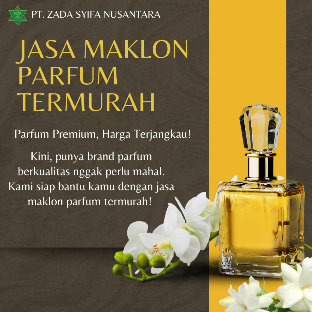 Jasa Maklon Parfum Termurah