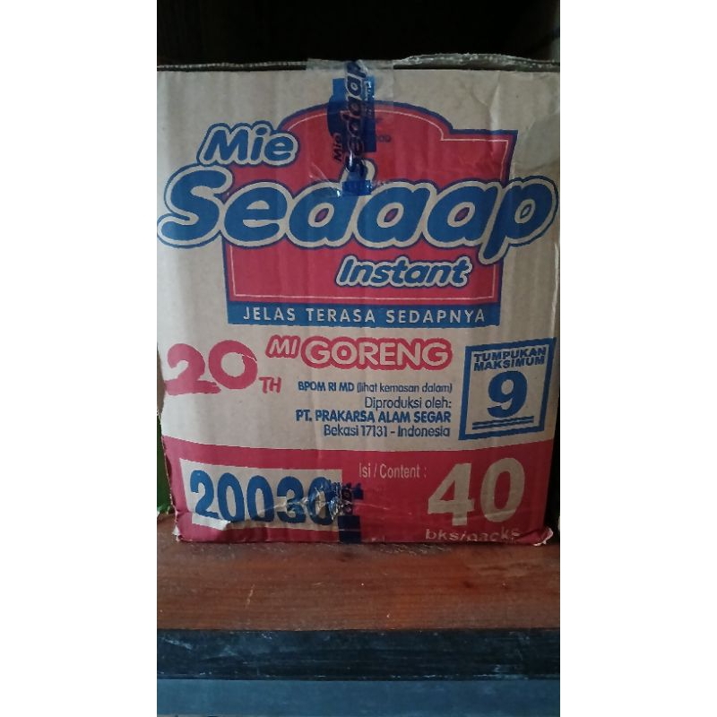 

mie sedap goreng 1 dus