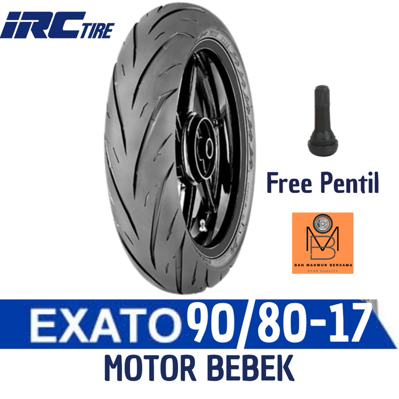 Ban Tubeless IRC Untuk Motor BEBEK EXATO 90 80 Ring 17 Original Tahun 2025