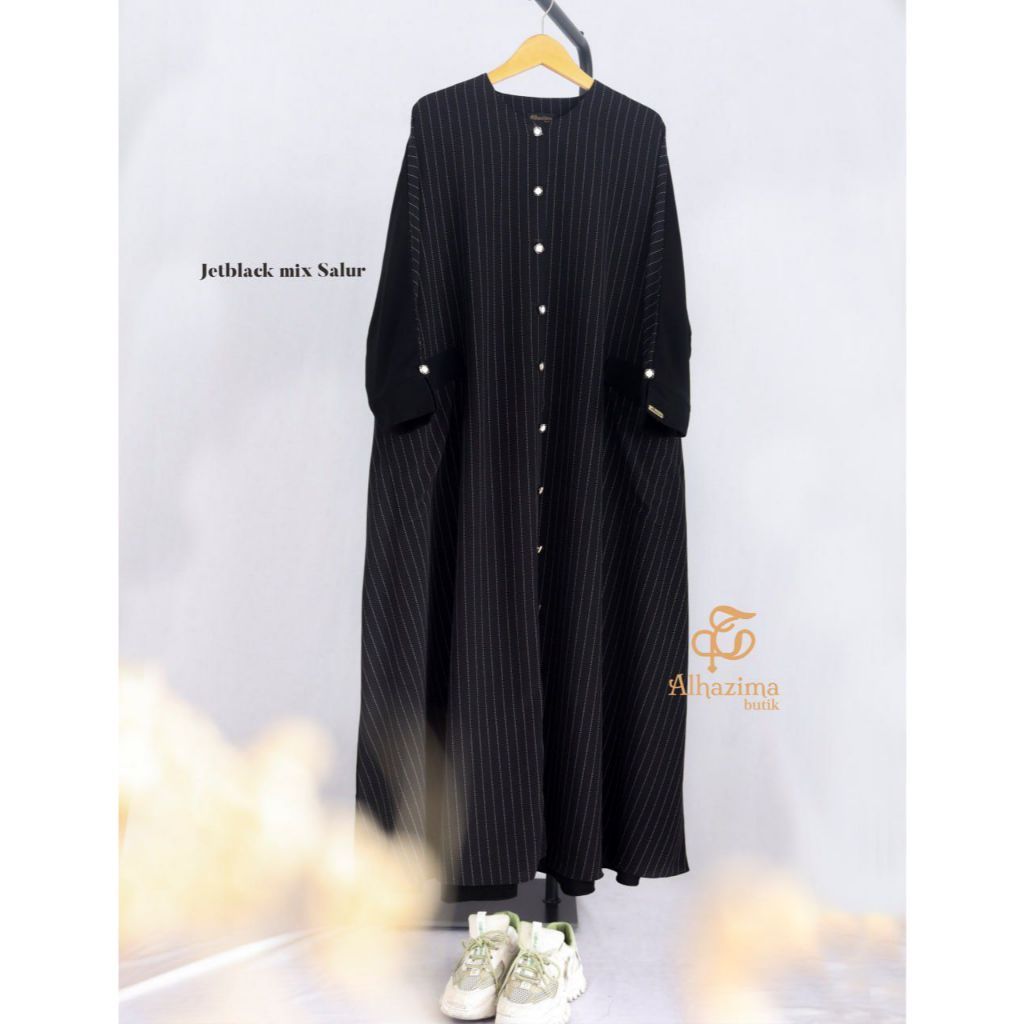 LEIRA ABAYA SYAR'I SERIES| ABAYA SALUR ABAYA FORTALEZA By Alhazima Butik New