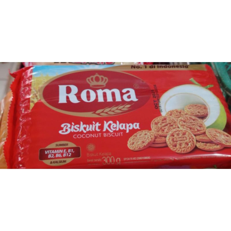 

Biskuit Roma Kelapa 300 gram