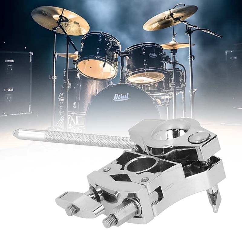Clamp Drum Aksesoris Drum Tom Holder Drum Support Kit Bracket Tom Drum