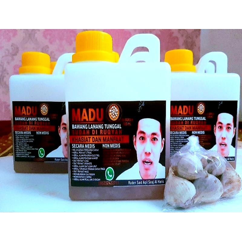 

MADU RUQYAH BAWANG LANANG TUNGGAL 500mg - Madu Untuk Obat Medis Non Medis