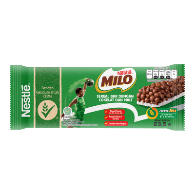 

Milo Sereal Bar rasa Cokelat Gandum 23,5g