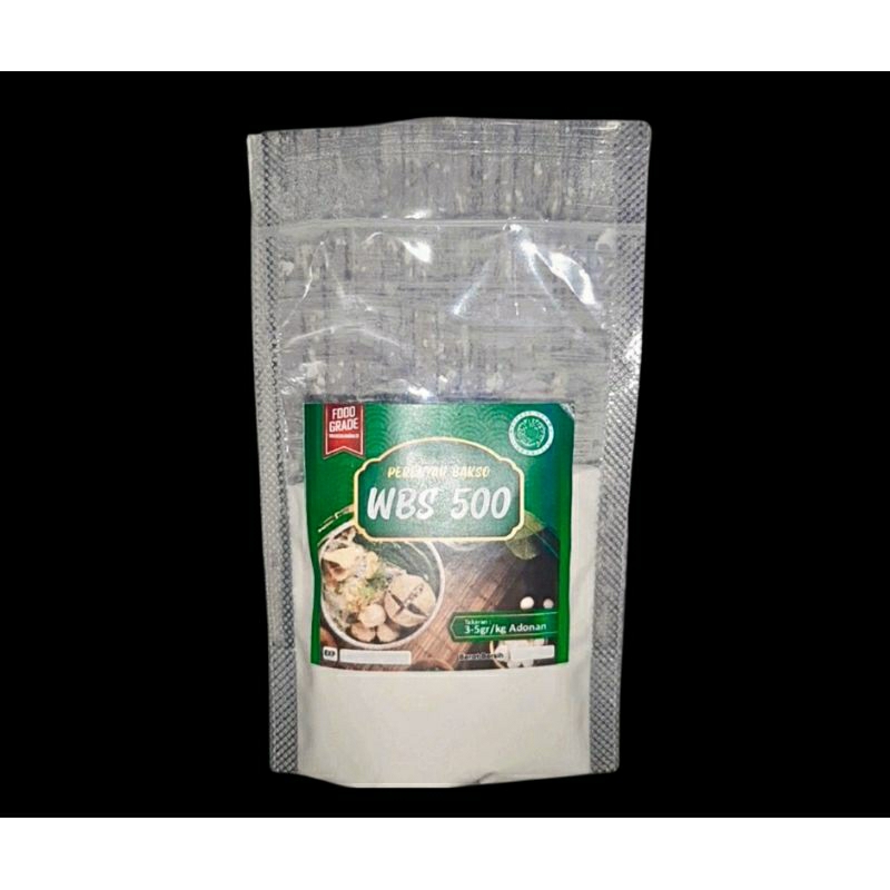 

50gr Enzim WBS 500 - Penyakrek/Perenyah Bakso/Bakso KRESS/sosis,nugget dll