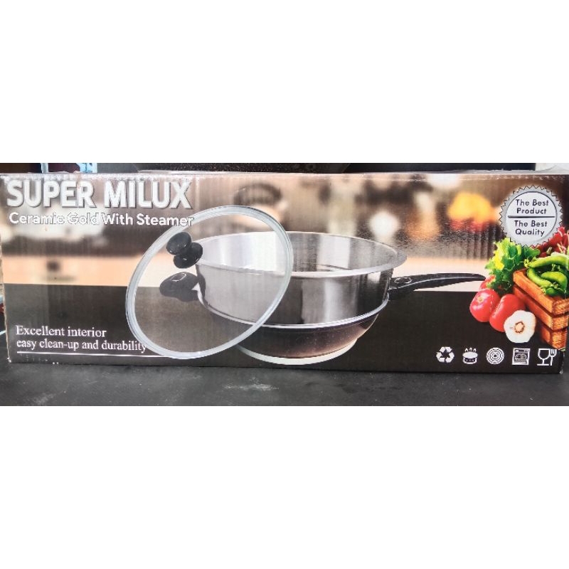 WOK SUPER MILUX SET 30Cm / PANCI SET 30Cm