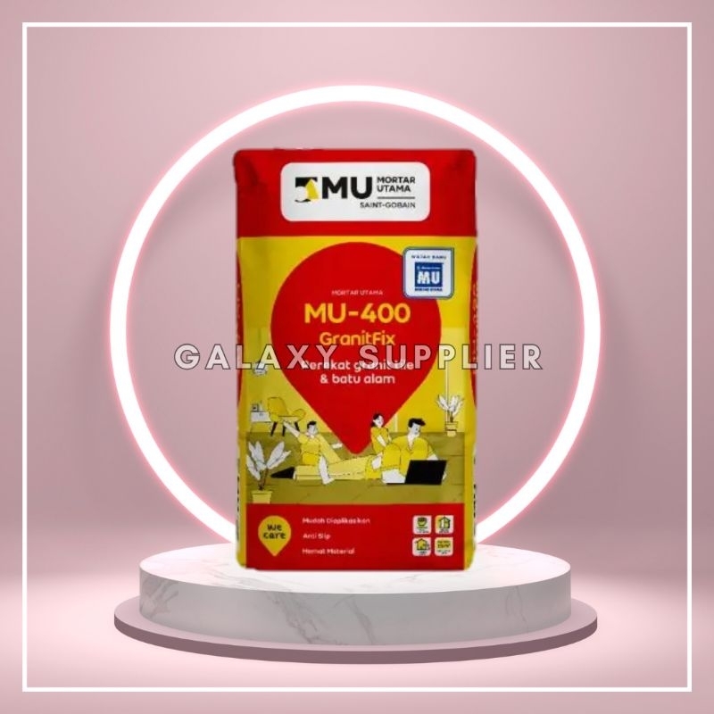 READY INSTANT MU 400 PEREKAT KERAMIK/BATU ALAM/GRANIT ISI 25KG TERMURAH