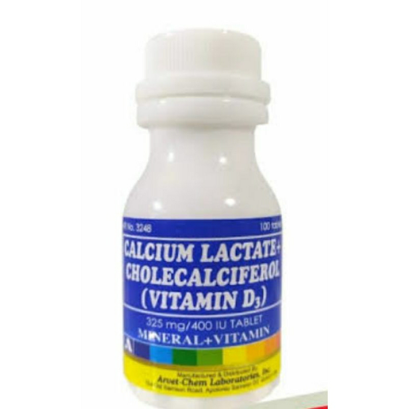 Calcium Lactate Dan Vitamin D3 Penguat Tulang Ayam Bangkok piliphins penguat tulang kaki sayap