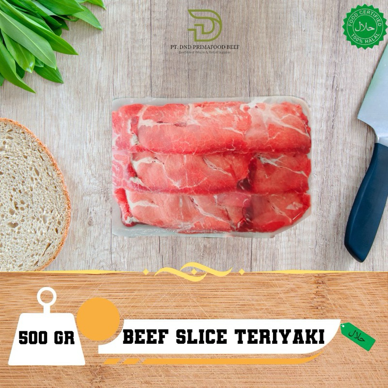 

Beef Slice Teriyaki - 500Gr Fresh