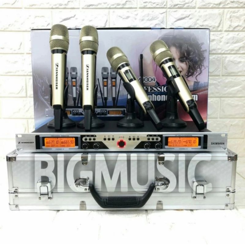 Mic Wireless Sennheiser 9004 - 4 Mic Handheld