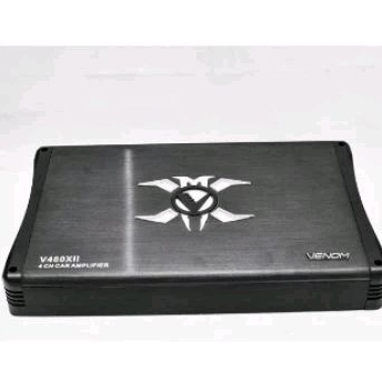 Power Amplifier Venom x Series 4 Channel V480XII  - Power 4 Channel Venom x Series V480XII - Venom x