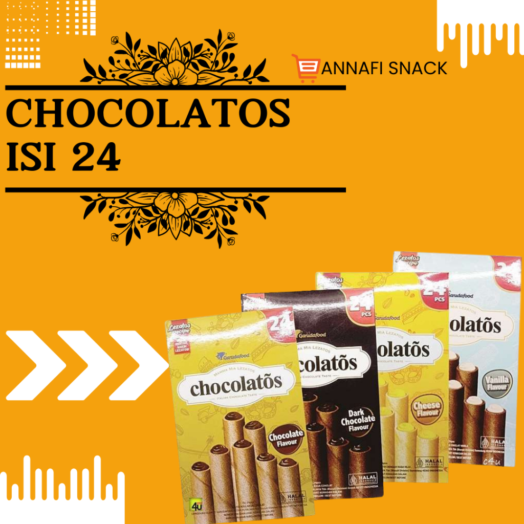 

CHOCOLATOS ISI 24 // WAFER COKLAT