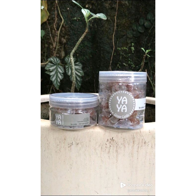 

permen jahe yaya isi 50 butir pertoples - home made ya anda pesan langsung kami buatkan - premium quality