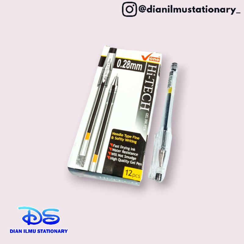 

bolpen hitech 0.28mm v-one