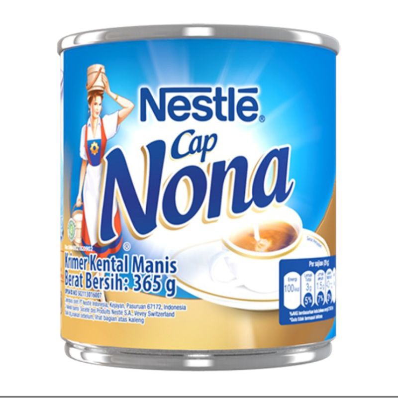 

Cap Nona Krimer Kental Manis Putih Kaleng 365 g