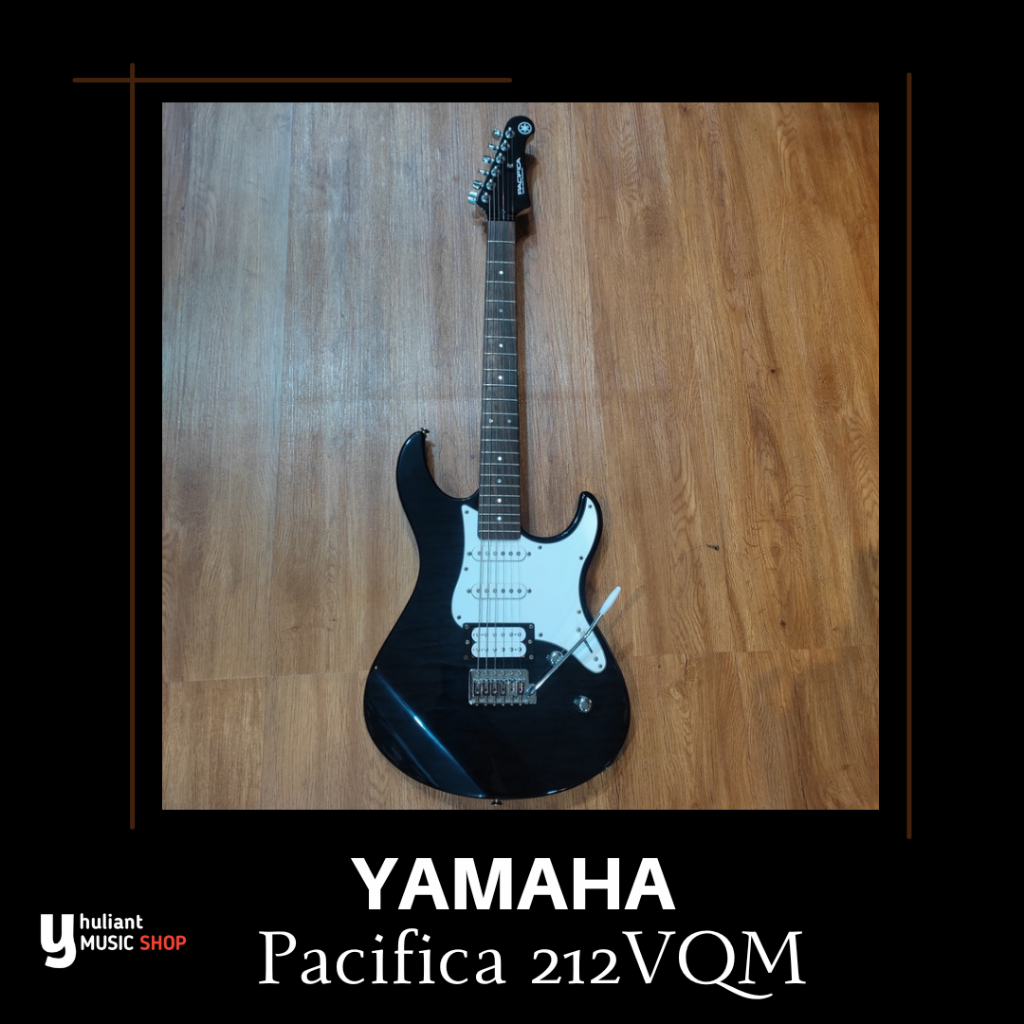 Gitar Elektrik YAMAHA Pacifica 212VQM Original Second Good