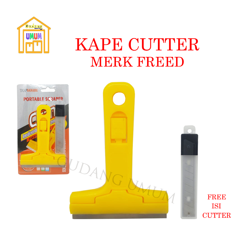 

Kape Cutter - Portable Scraper FREED Lengkap Free Cutter