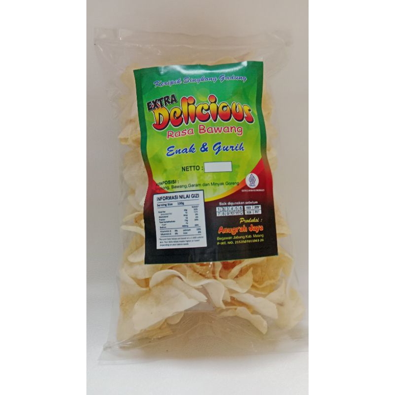 

Keripik singkong bawang 100 Gram