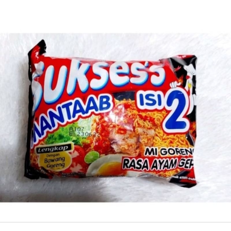 

Sukses's Mie Goreng Isi 2 Ayam Geprek 126G