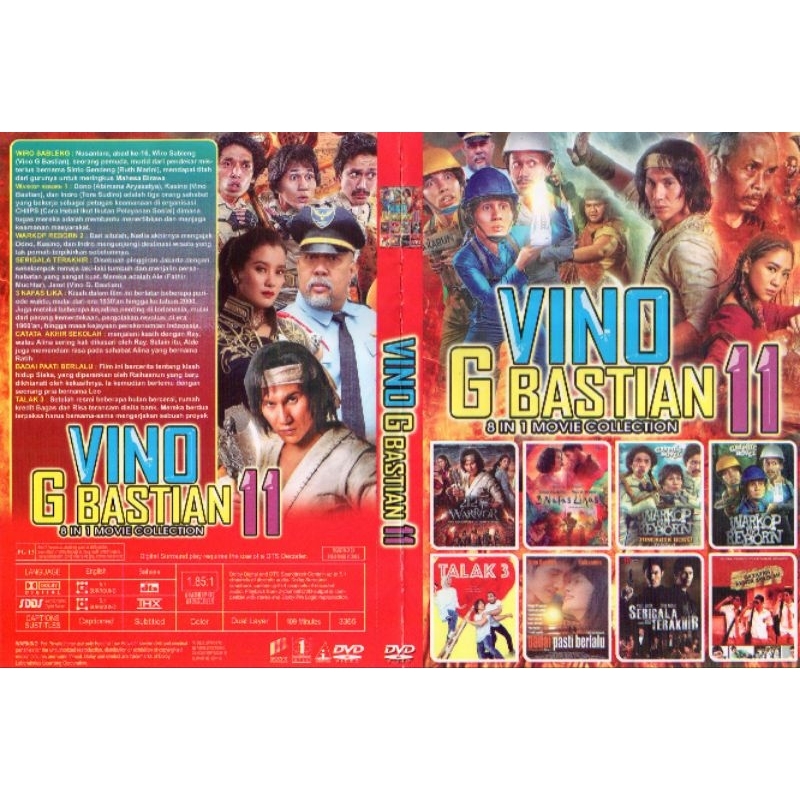 KASET FILM KOLEKSI CAMPURAN FILM INDONESIA VINO G BASTIAN-KASET FILM KOMEDI INDONESIA-KASET FILM ACT