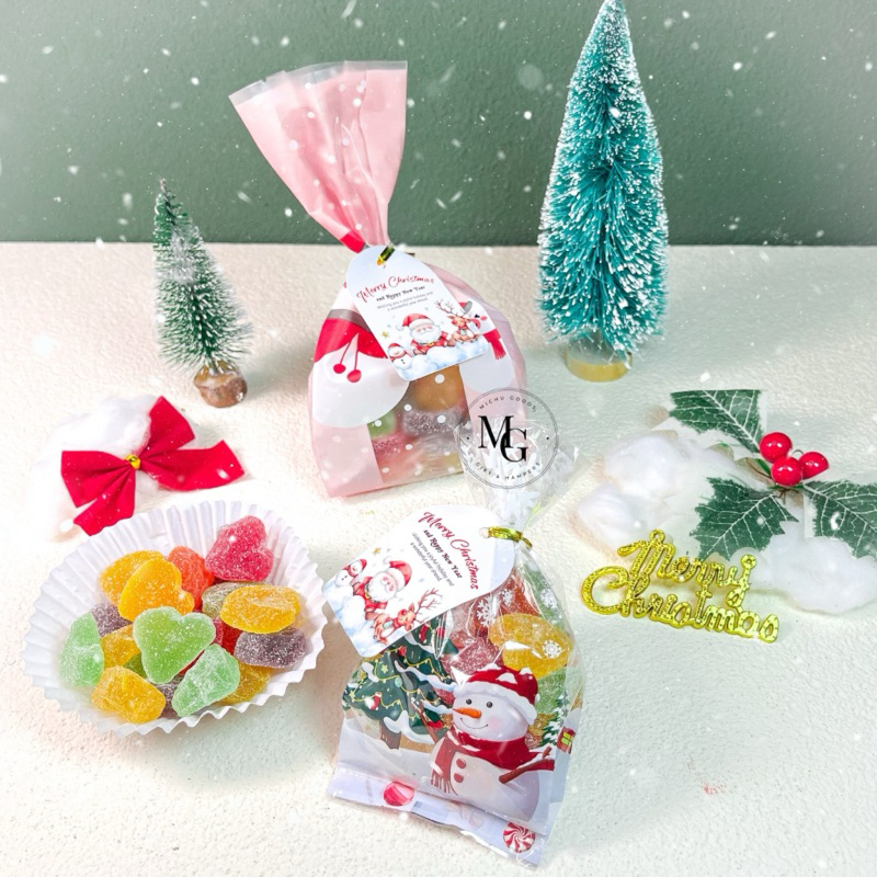 

(Ready Stock) Bingkisan Jelly Natal / Hampers Mini Christmas / Hari Raya Natal / Parcel Mini Xmas 2024 Jelly Buah Malaysia 125 gram & 250 gram