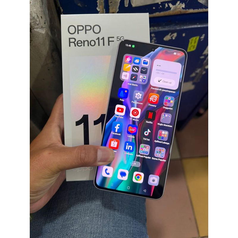 Oppo Reno 11F Second 8/256GB - HP Terbaik untuk Fotografi dan Gaming, Garansi Toko