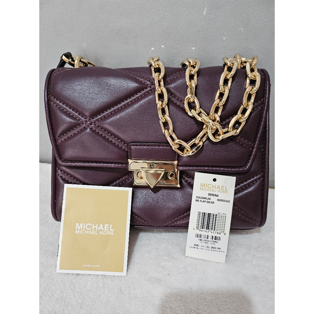 TAS WANITA MICHAEL KORS SERENA SHOULDER BAG 100% ORI