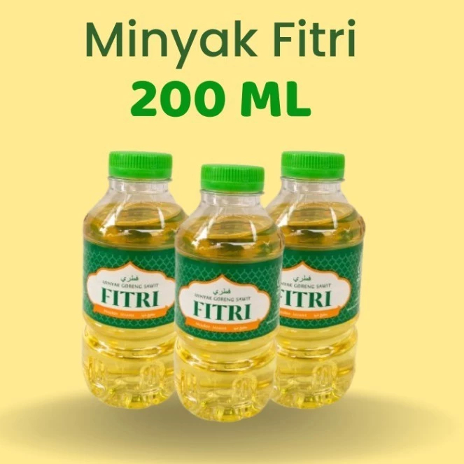 

PROMO !!! Minyak Goreng Fitri Botol Mini 200ml & 400ml