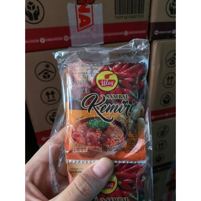 

10 pcs SAMBEL ULEG KEMIRI FINNA FOOD