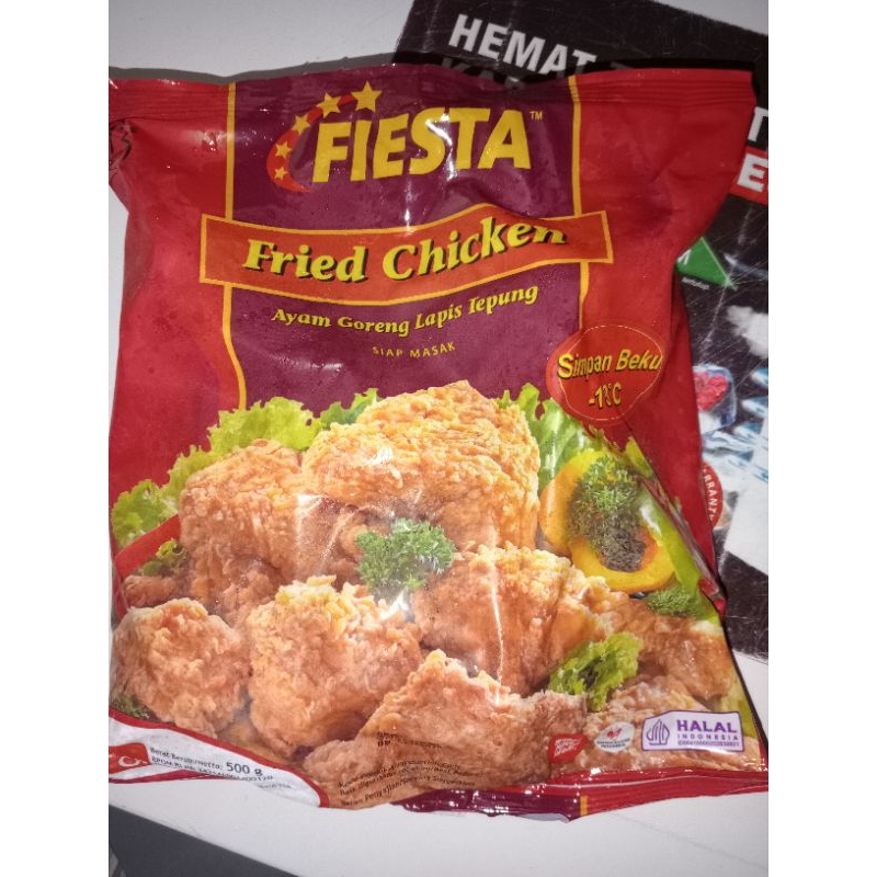 

Fiesta Fried chicken 500gr