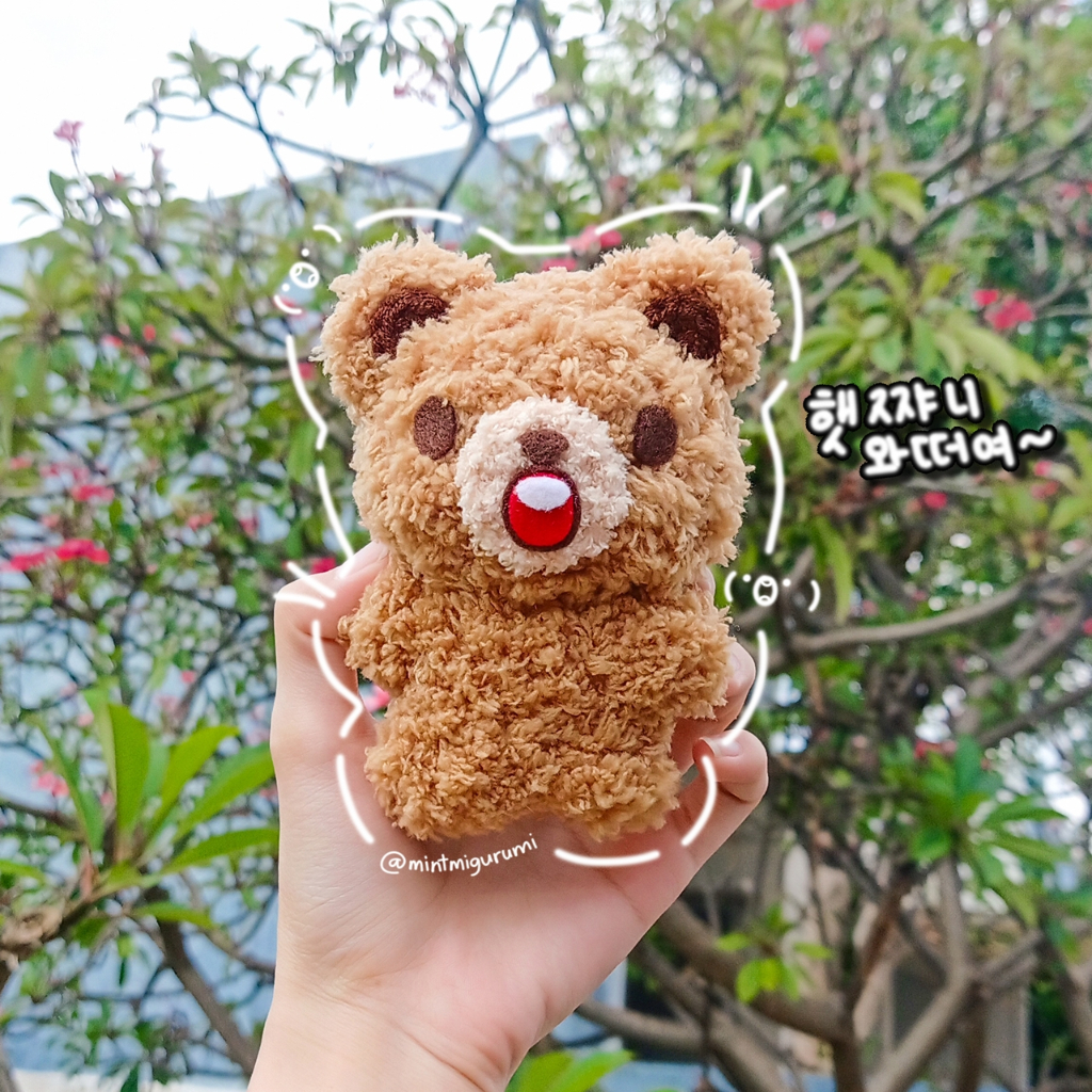 Gomdo Lee (Haechan NCT) / KPOP - Amigurumi / Boneka Rajut