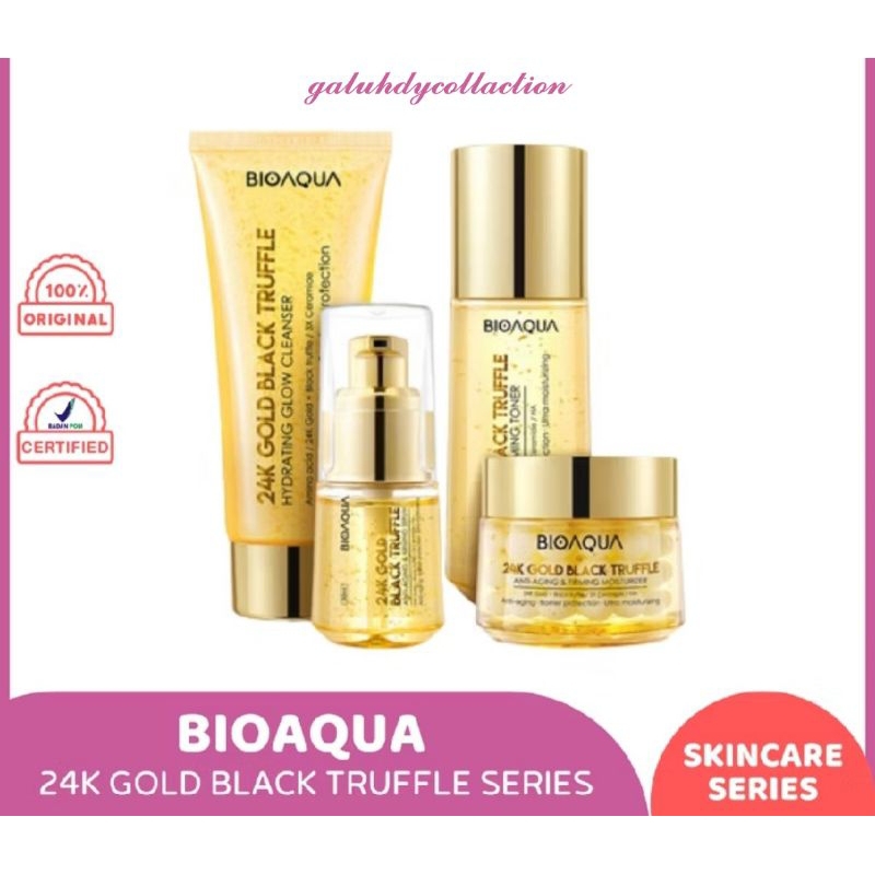 BIOAQUA 24K Gold Black Truffle Skincare