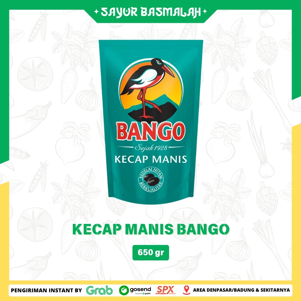 

Kecap Manis Bango 650gr - Sayur Basmalah