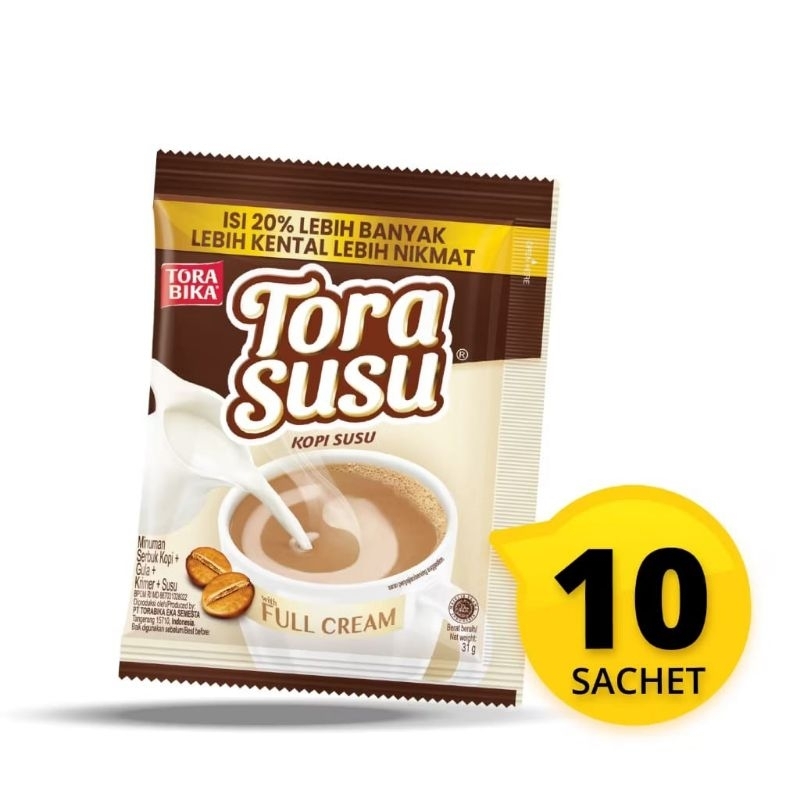 

Torabika Susu (1Renceng Isi 10 Sachet)