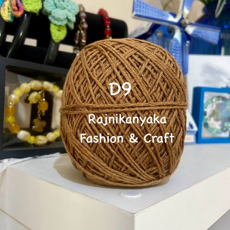 Benang Jala Katun/benang rajut jala/benang jala, D9, 100gr