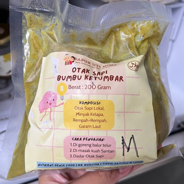 

Otak Sapi Bumbu Ketumbar 200 gram