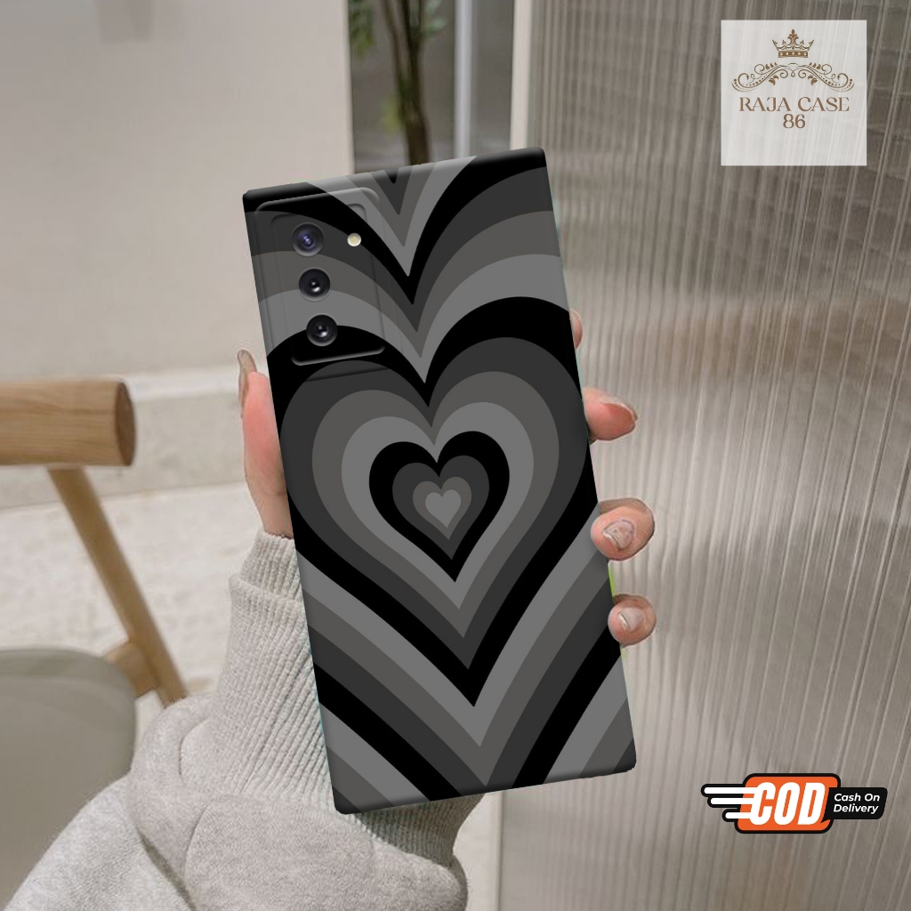 Softcase Samsung Galaxy Note 10 - rajacase - Casing Samsung Galaxy Note 10 - Motif case Love - Samsu