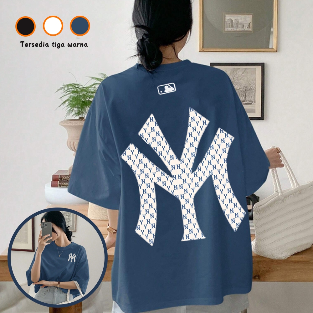 Cantik Casual Kaos New York Kaos Mlb Kaos Ny Original Baju Mlb Kaos Ny Original 100% Baju Mlb Origin