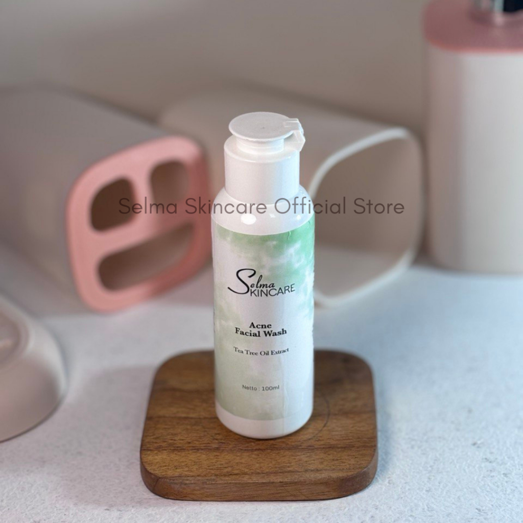 [SELMA] Acne Facial Wash - Sabun Wajah Jerawat - Sabun Tree Tea Oil