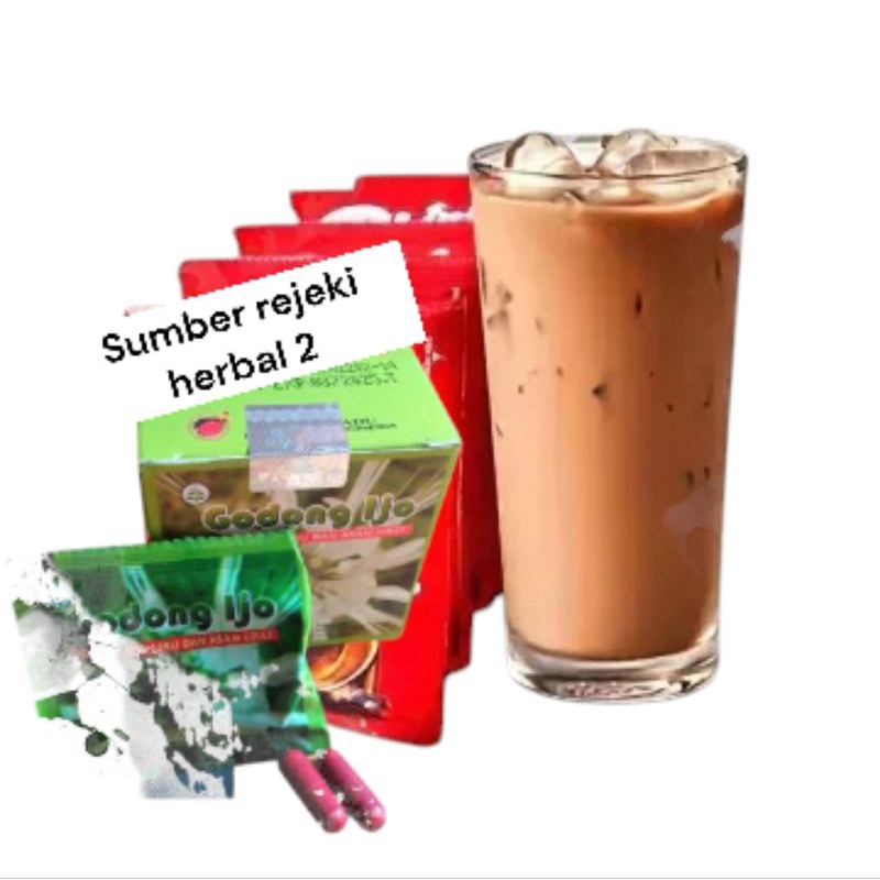 

minuman instan merk daun hijau kwalitas B