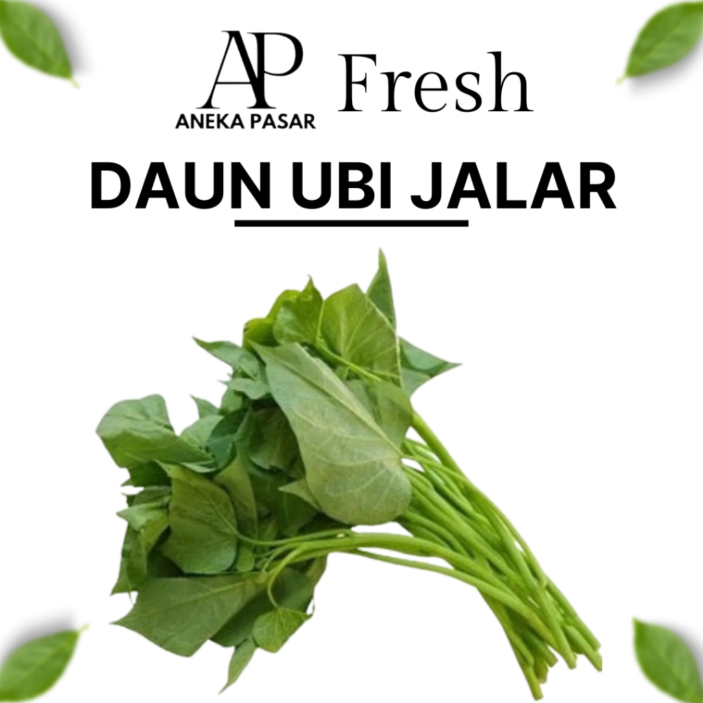 

DAUN UBI JALAR - Per Ikat Sayur Sayuran Segar