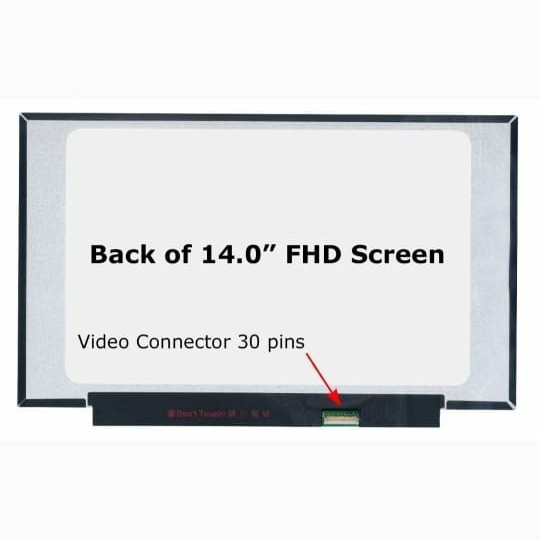 Layar LED LCD Laptop Dell Vostro 14 3000 LM140LF2L 14.0 30 PIN Full HD