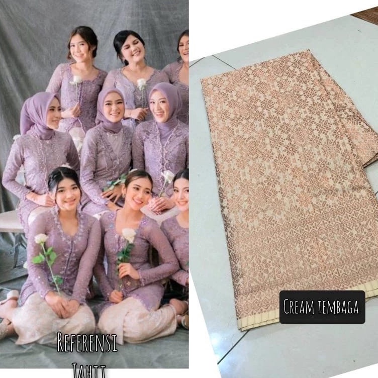KODE K3U Rok lilit songket palembang  bawahan kebaya  rok lilit songket siap pakai  rok  songket sel