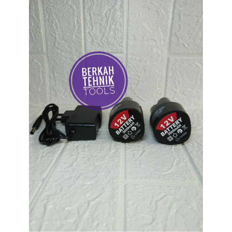 BATERAI BOR CORDLESS 12V BATRE BOR CAS 12V